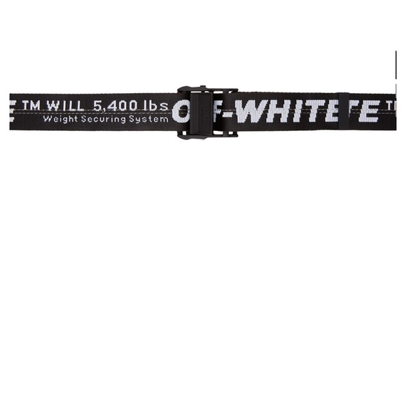 Authentic black and white OFF WHITE industrial belt - Picture 1 of 3